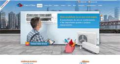 Desktop Screenshot of casaeclima.com.br