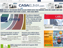 Tablet Screenshot of casaeclima.com